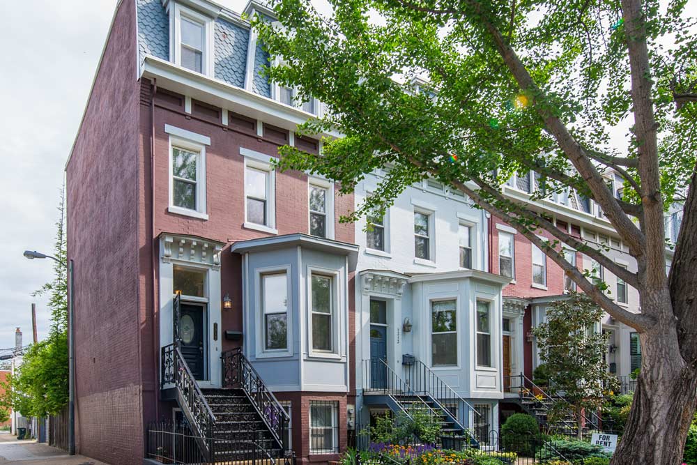 Logan Circle 1315 Riggs St NW Sold for: $1,460,000